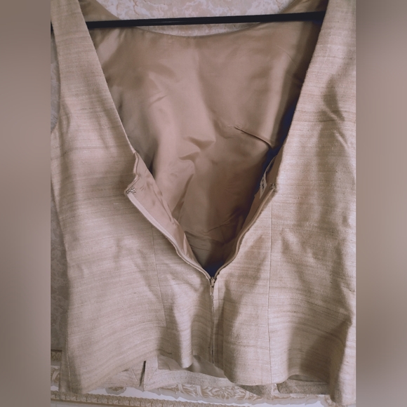 Vintage Noviello-Bloom Linen look suit size 4 - Picture 8 of 8